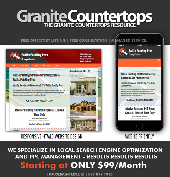 Local Targeted   Granite Countertops Websites